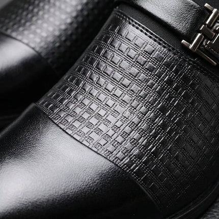 Men’s Textured Strap Loafers