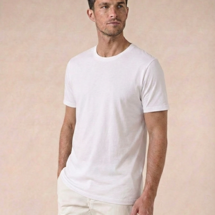 Men’s Basic T-Shirt – Crew Neck & Short Sleeve