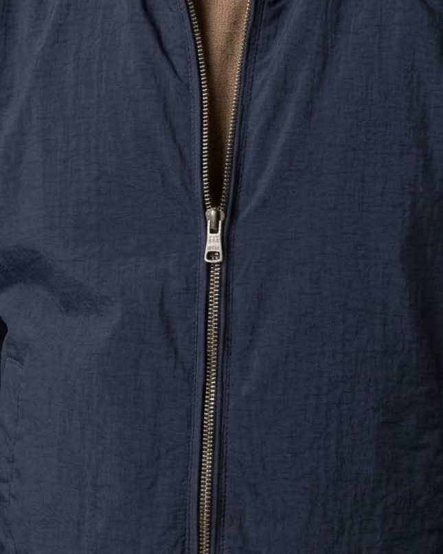 Zip-Up Jacket – Stand Collar & Elastic Cuffs