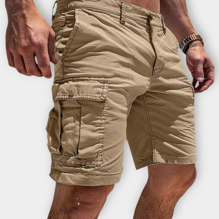 Men’s Cargo Shorts with Flap Pockets