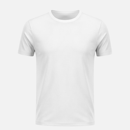 Men’s Daily Basic T-Shirt – Crew Neck & Short Sleeve