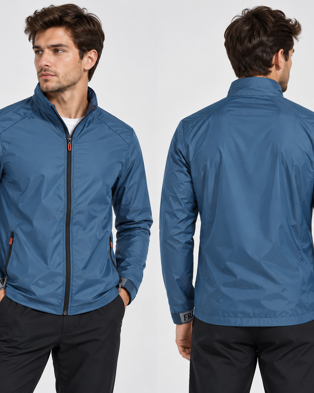 Darevyn | Men's Waterproof Rain Jacket Hooded Adjustable Cuffs