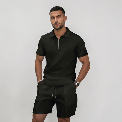 Men’s Riviera Zip Polo Set
