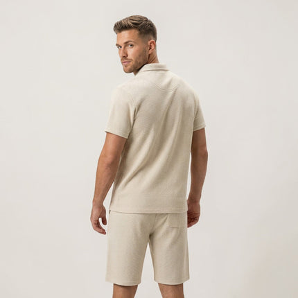 Men’s Riviera Zip Polo Set