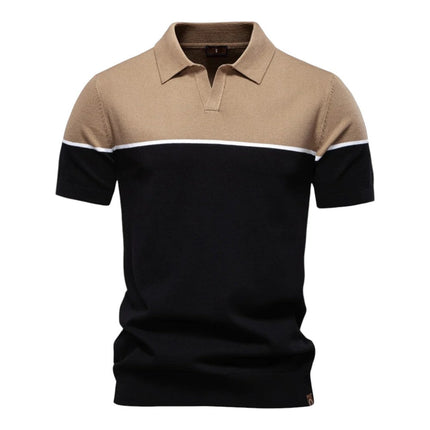 Men Two Tone Polo