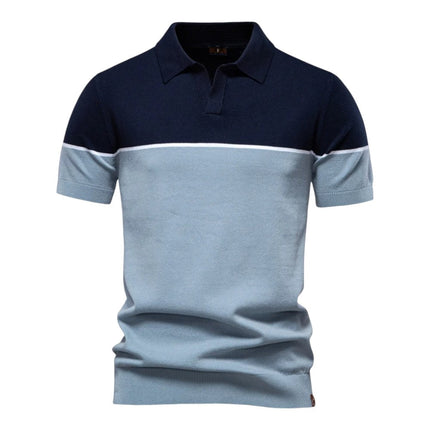 Men Two Tone Polo