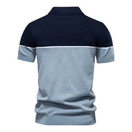 Men Two Tone Polo