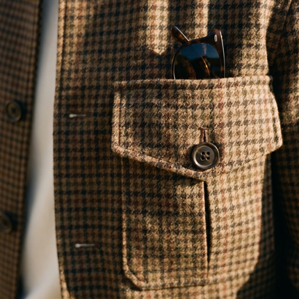 Men’s Checked Bomber Jacket