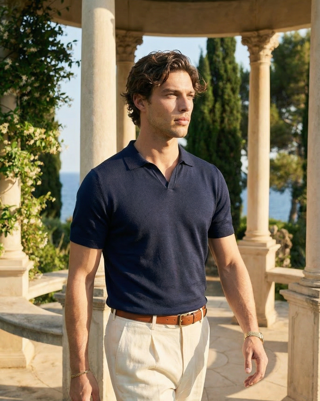 Men’s Minimal Polo Shirt