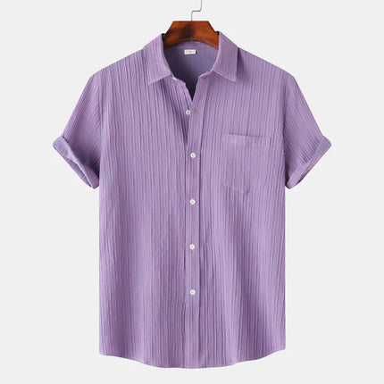 Men’s Short Sleeve Button Shirt