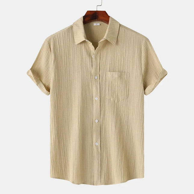 Men’s Short Sleeve Button Shirt