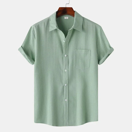 Men’s Short Sleeve Button Shirt