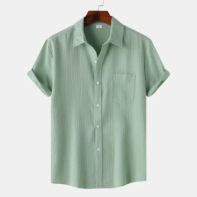 Men’s Short Sleeve Button Shirt