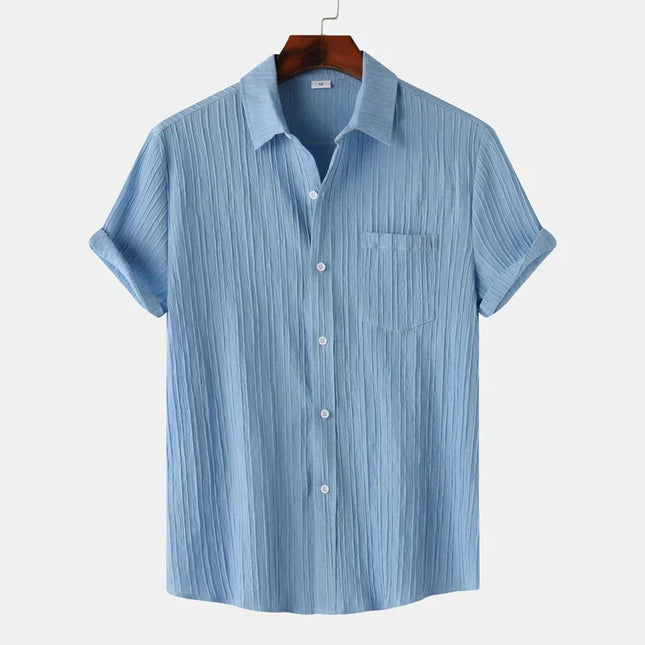 Men’s Short Sleeve Button Shirt