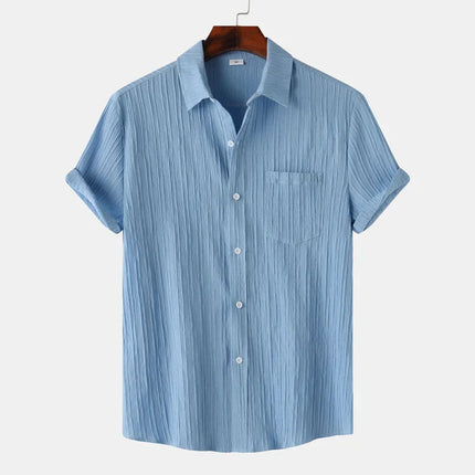 Men’s Short Sleeve Button Shirt