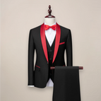 Black with Red / S