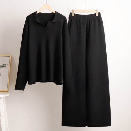 Elise | Women's Knit Two Piece Lounge Set