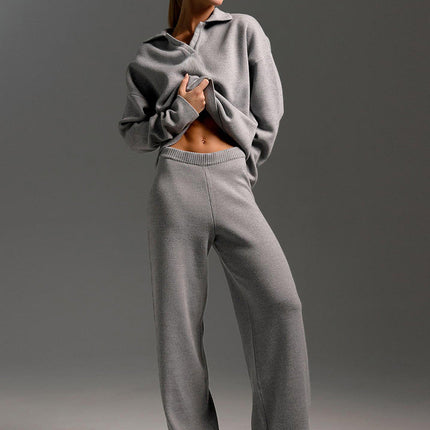 Elise | Women's Knit Two Piece Lounge Set