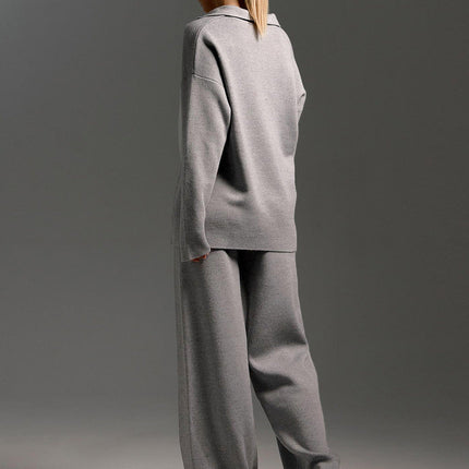 Elise | Women's Knit Two Piece Lounge Set