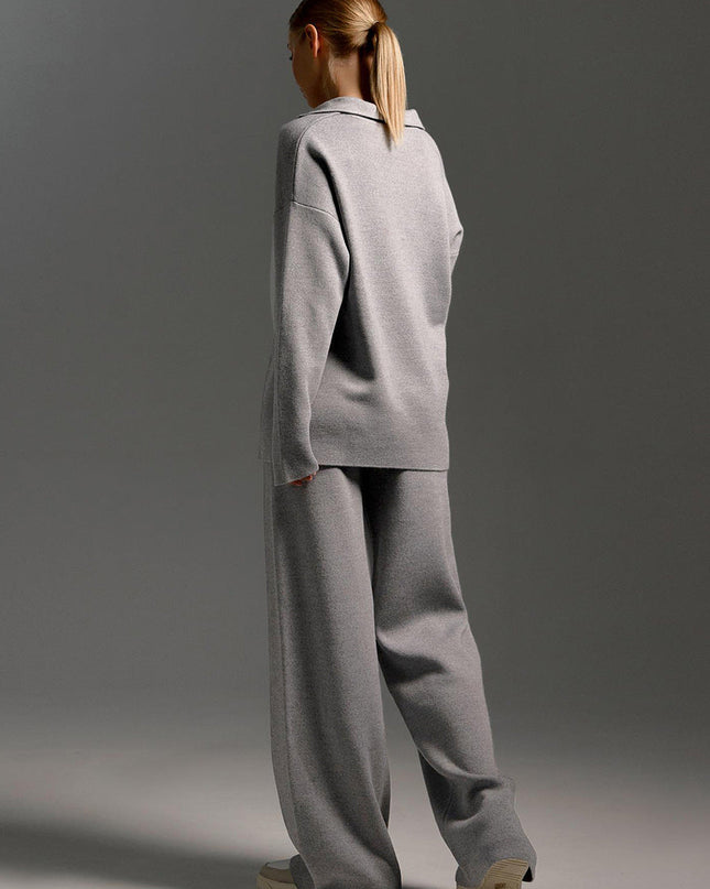 Elise | Women's Knit Two Piece Lounge Set
