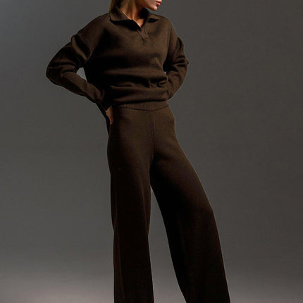 Elise | Women's Knit Two Piece Lounge Set