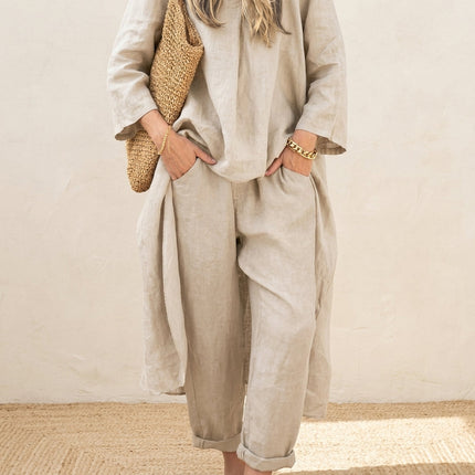 Adeline | Women's Relaxed Two Piece Lounge Set