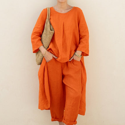 Adeline | Women's Relaxed Two Piece Lounge Set