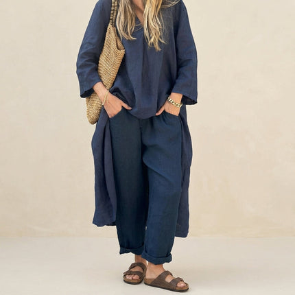 Adeline | Women's Relaxed Two Piece Lounge Set