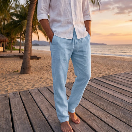 Aerion | Effortless Comfort Men's Linen Pants
