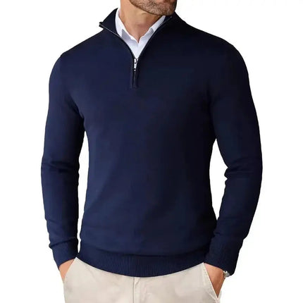 Alaric | Men's Classic Quarter-Zip Sweater