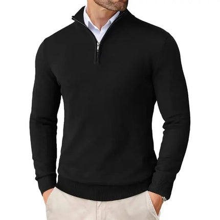 Alaric | Men's Classic Quarter-Zip Sweater