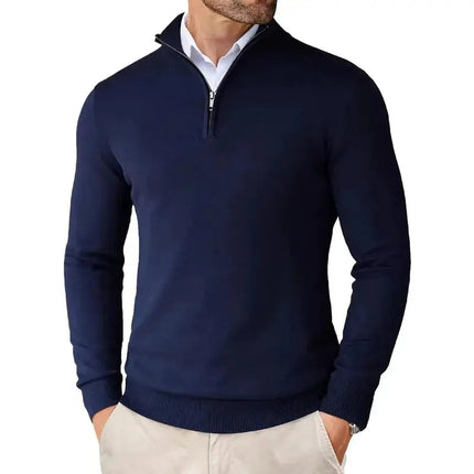 Alaric | Men's Classic Quarter-Zip Sweater