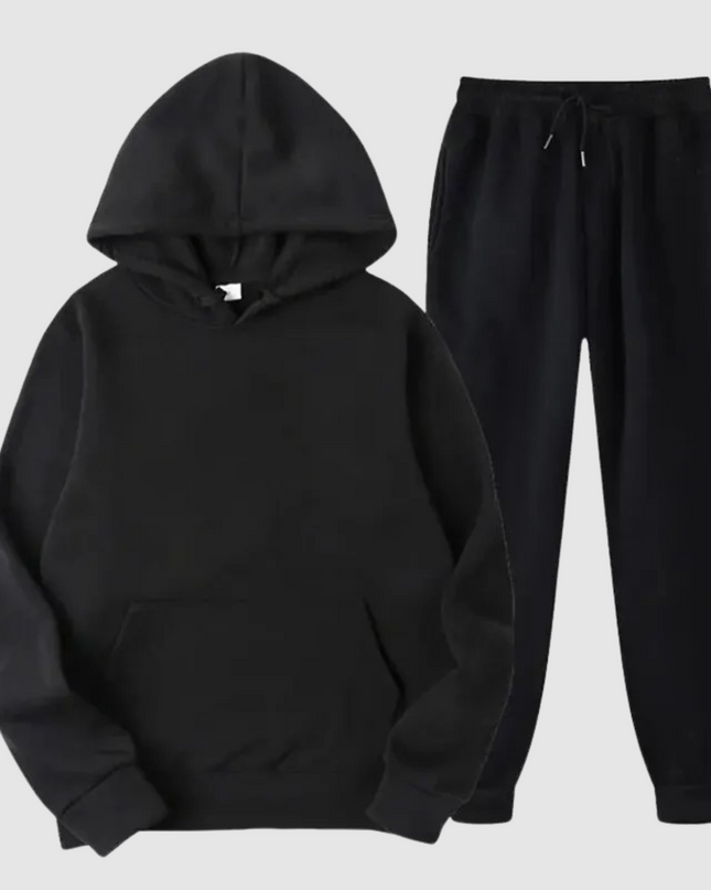Alveric | Men's Hoodie Tracksuit Set Drawstring Jogger Pants Casual