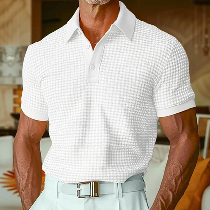 Alveron | Refined Comfort Men's Slim Fit Polo Shirt