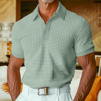 Alveron | Refined Comfort Men's Slim Fit Polo Shirt