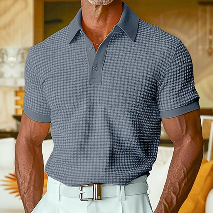 Alveron | Refined Comfort Men's Slim Fit Polo Shirt