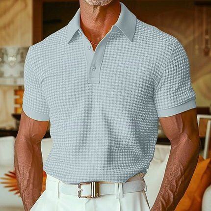Alveron | Refined Comfort Men's Slim Fit Polo Shirt