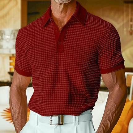 Alveron | Refined Comfort Men's Slim Fit Polo Shirt