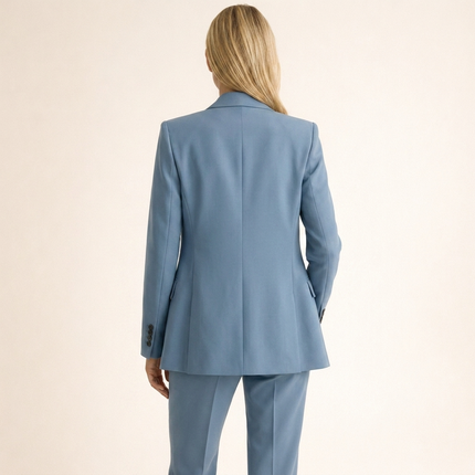 Amabel | Women's Two-Piece Set – Blazer & Flared Trousers