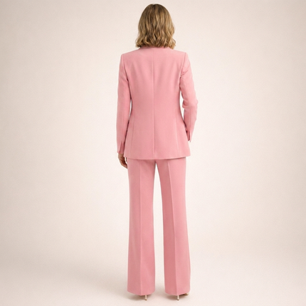 Amabel | Women's Two-Piece Set – Blazer & Flared Trousers