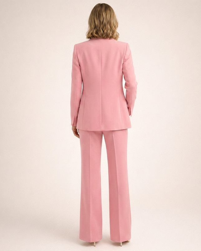 Amabel | Women's Two-Piece Set – Blazer & Flared Trousers