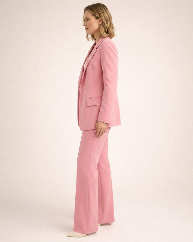Amabel | Women's Two-Piece Set – Blazer & Flared Trousers