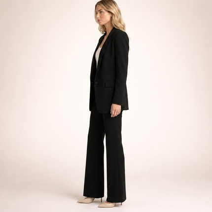 Amabel | Women's Two-Piece Set – Blazer & Flared Trousers