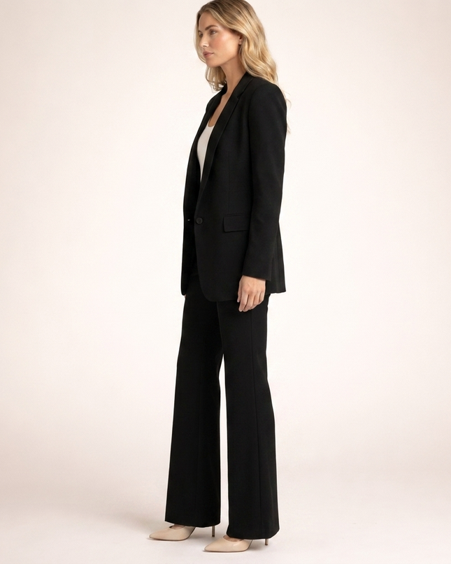 Amabel | Women's Two-Piece Set – Blazer & Flared Trousers