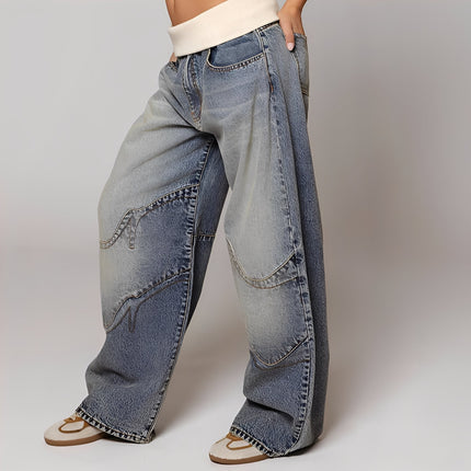 Amélie | Women's Baggy Jeans – Wide-Leg Relaxed Fit