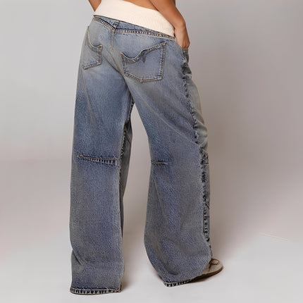 Amélie | Women's Baggy Jeans – Wide-Leg Relaxed Fit