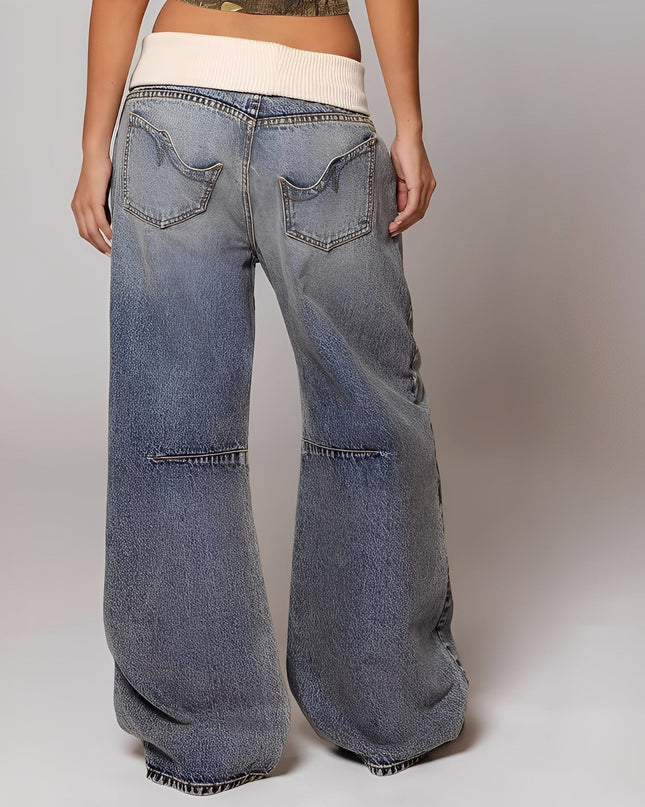 Amélie | Women's Baggy Jeans – Wide-Leg Relaxed Fit