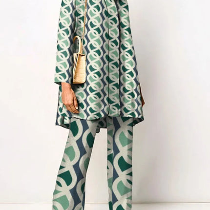 Amélie | Women's Printed Two Piece Set
