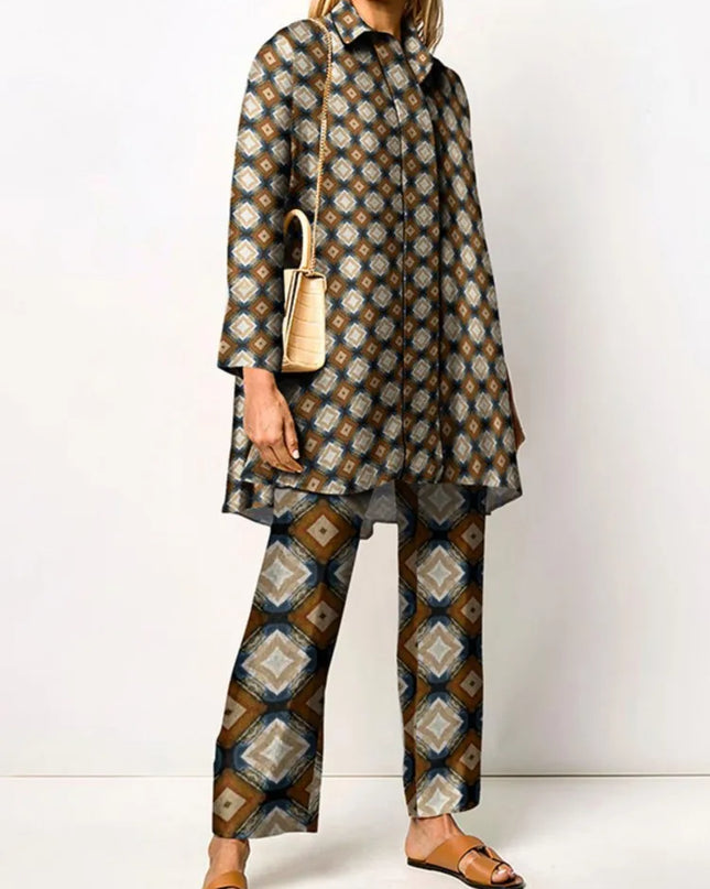 Amélie | Women's Printed Two Piece Set