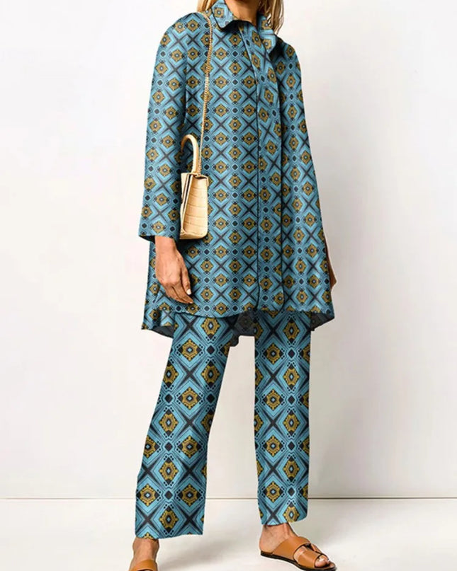 Amélie | Women's Printed Two Piece Set